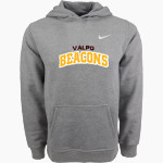 Valparaiso Beacons <span class="pdp-name-mascot">Valparaiso Beacons</span> Nike Youth Club Pullover Fleece Hoodie Front Thumbnail