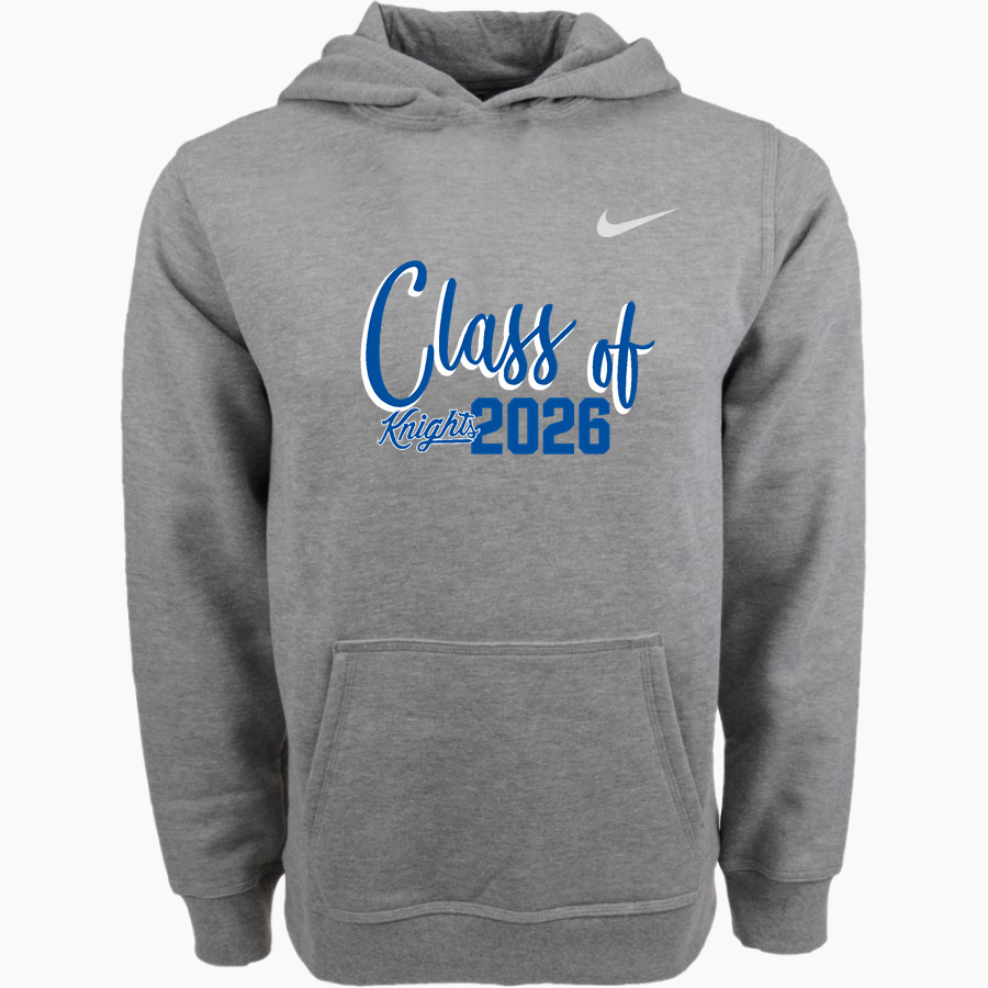 CRESTVIEW HIGH SCHOOL KNIGHTS <span class="pdp-name-mascot">CRESTVIEW KNIGHTS</span> Nike Youth Club Pullover Fleece Hoodie