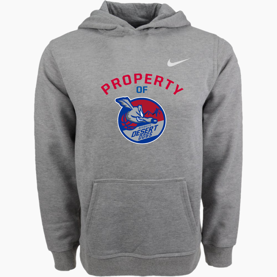 Mesquite Desert Dogs Nike Youth Club Pullover Fleece Hoodie