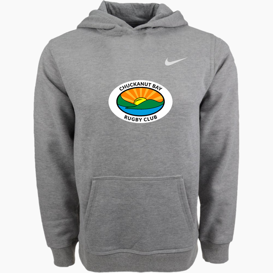 Chuckanut Bay Rugby <span class="pdp-name-mascot">Chuckanut Geoducks</span> Nike Youth Club Pullover Fleece Hoodie