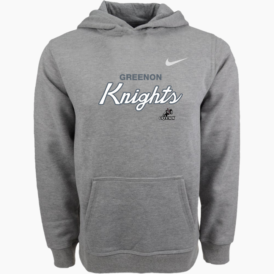 GREENON HIGH SCHOOL KNIGHTS <span class="pdp-name-mascot">GREENON KNIGHTS</span> Nike Youth Club Pullover Fleece Hoodie