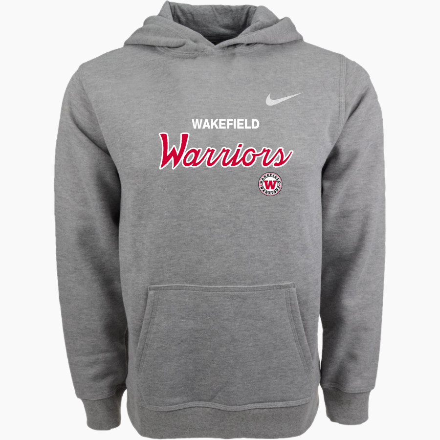WAKEFIELD HIGH SCHOOL WARRIORS <span class="pdp-name-mascot">WAKEFIELD WARRIORS</span> Nike Youth Club Pullover Fleece Hoodie