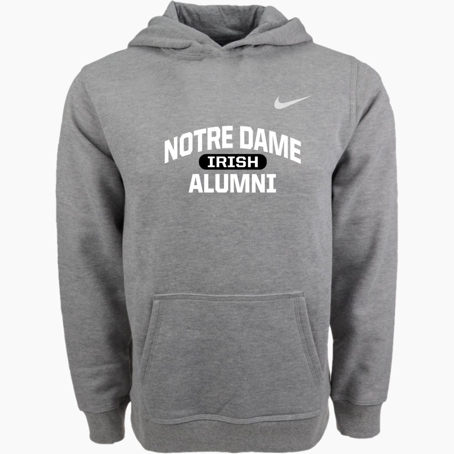 NOTRE DAME HIGH SCHOOL IRISH <span class="pdp-name-mascot">NOTRE DAME IRISH</span> Nike Youth Club Pullover Fleece Hoodie