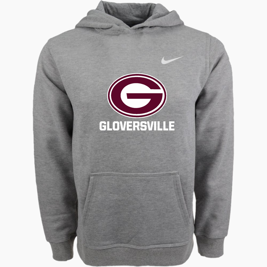 Gloversville High School Nike Youth Club Pullover Fleece Hoodie
