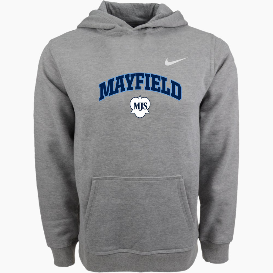 Mayfield Junior School Mustangs Online Store Nike Youth Club Pullover Fleece Hoodie