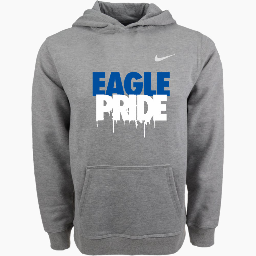 Jefferson Christian Eagles Nike Youth Club Pullover Fleece Hoodie