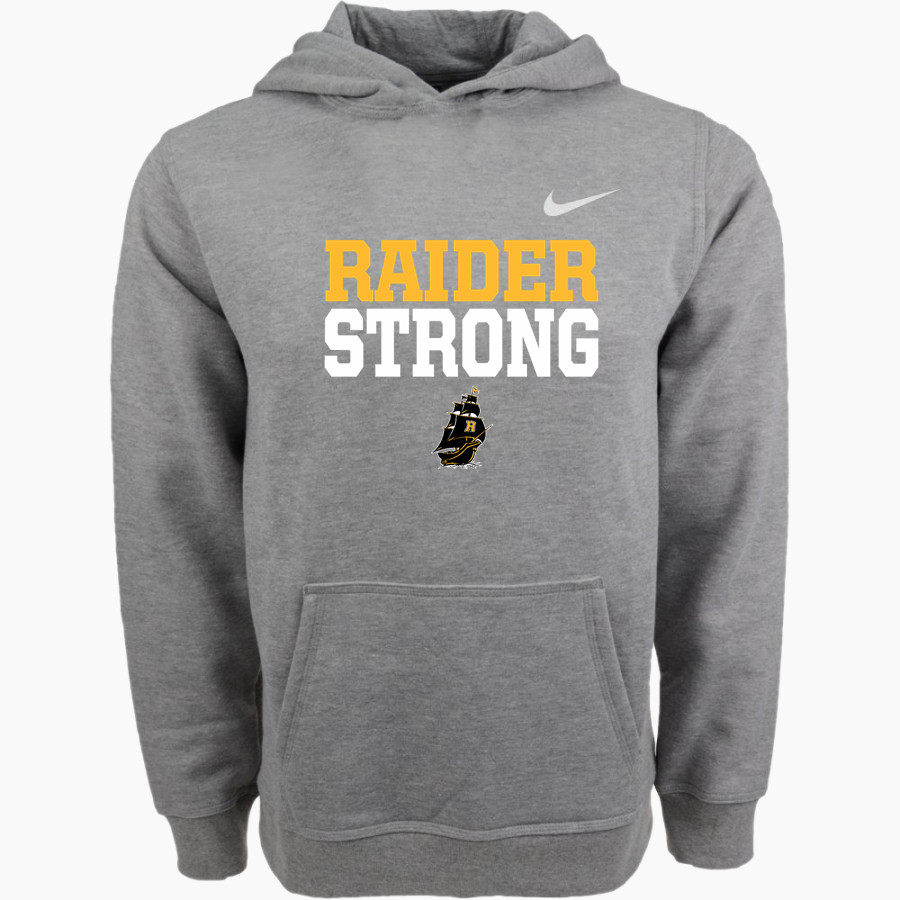 RIVERVIEW HIGH SCHOOL RAIDERS <span class="pdp-name-mascot">RIVERVIEW RAIDERS</span> Nike Youth Club Pullover Fleece Hoodie