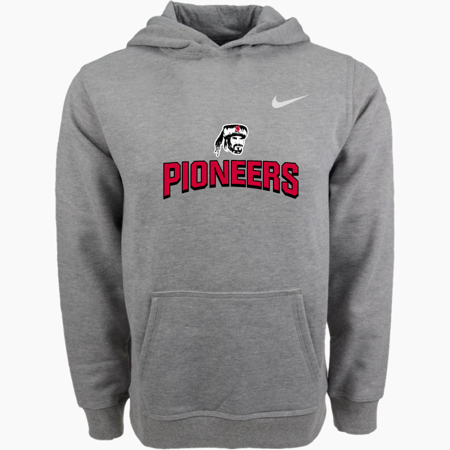 SEVASTOPOL HIGH SCHOOL PIONEERS <span class="pdp-name-mascot">SEVASTOPOL PIONEERS</span> Nike Youth Club Pullover Fleece Hoodie