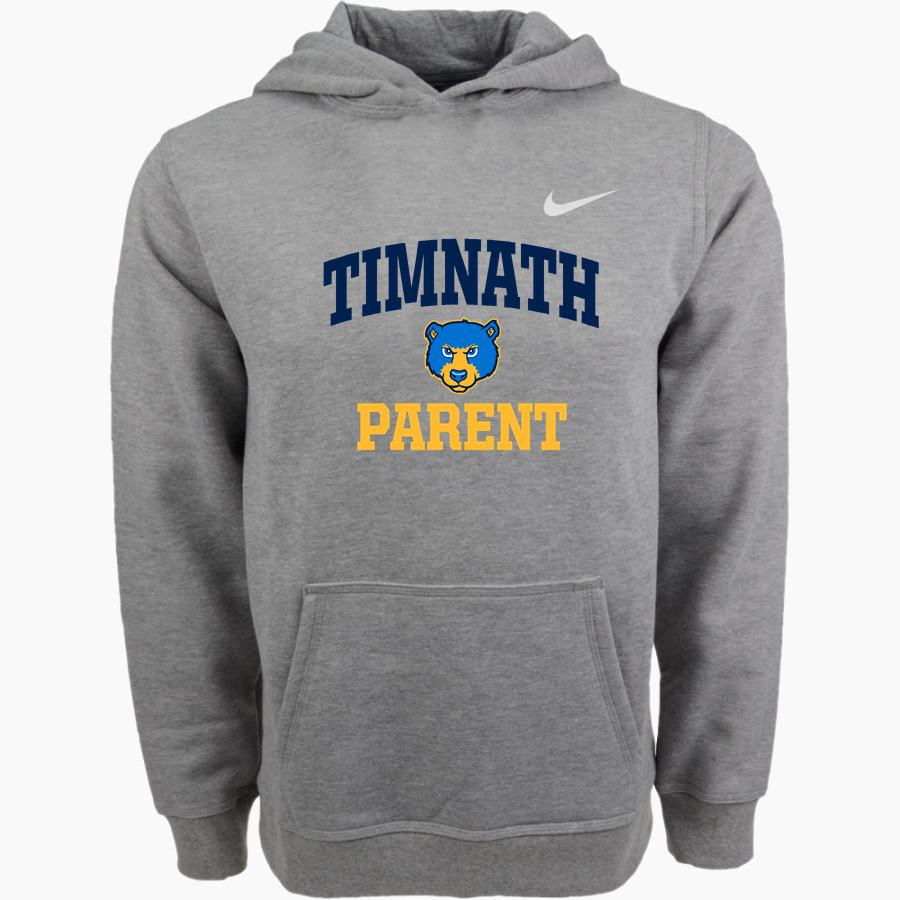 Timnath High School Cubs <span class="pdp-name-mascot">Timnath High School Cubs</span> Nike Youth Club Pullover Fleece Hoodie
