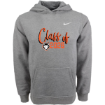 Sherman Huskies <span class="pdp-name-mascot">Sherman Huskies</span> Nike Youth Club Pullover Fleece Hoodie Front Thumbnail
