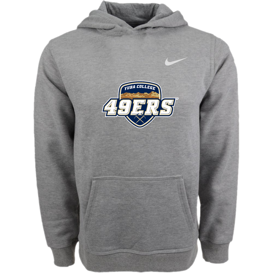 Yuba College 49ers <span class="pdp-name-mascot">Yuba College 49ers</span> Nike Youth Club Pullover Fleece Hoodie
