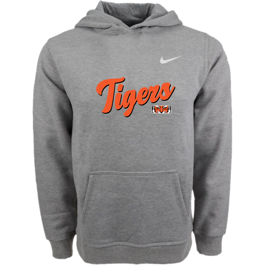 Tech High School Tigers <span class="pdp-name-mascot">Tech High School</span> Nike Youth Club Pullover Fleece Hoodie