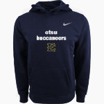 East Tennessee State University Buccaneers <span class="pdp-name-mascot">ETSU Buccaneers</span> Nike Youth Club Pullover Fleece Hoodie Front Thumbnail