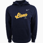 Payne Tech Lions Nike Youth Club Pullover Fleece Hoodie Front Thumbnail