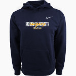 Haddam Killingworth Cougars Online Store Nike Youth Club Pullover Fleece Hoodie Front Thumbnail