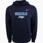 PATRICK HENRY HIGH SCHOOL REBELS <span class="pdp-name-mascot">PATRICK HENRY REBELS</span> Nike Youth Club Pullover Fleece Hoodie Front Thumbnail