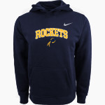Broughal Rockets <span class="pdp-name-mascot">Broughal Rockets</span> Nike Youth Club Pullover Fleece Hoodie Front Thumbnail