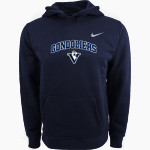 VENICE HIGH SCHOOL GONDOLIERS <span class="pdp-name-mascot">VENICE GONDOLIERS</span> Nike Youth Club Pullover Fleece Hoodie Front Thumbnail