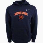 Lakeshore Lacrosse Lakeshore Lacrosse Nike Youth Club Pullover Fleece Hoodie Front Thumbnail