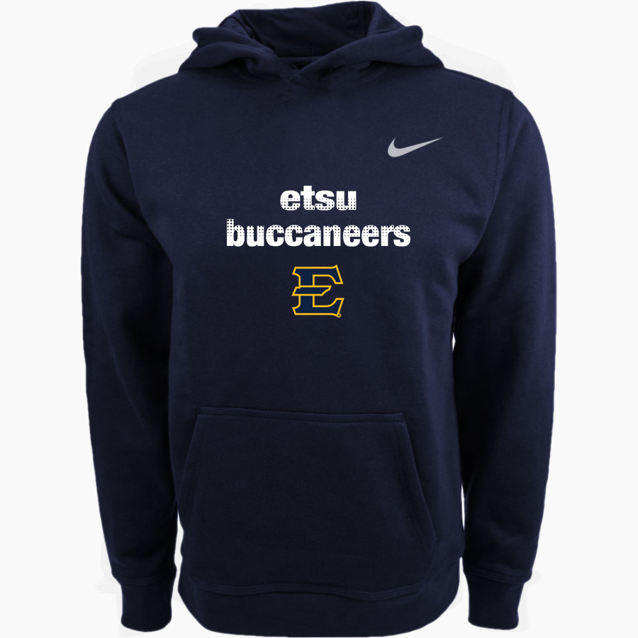 East Tennessee State University Buccaneers <span class="pdp-name-mascot">ETSU Buccaneers</span> Nike Youth Club Pullover Fleece Hoodie