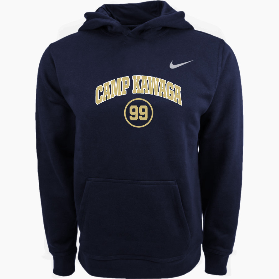 Camp Kawaga Sideline Store <span class="pdp-name-mascot">Camp Kawaga</span> Nike Youth Club Pullover Fleece Hoodie