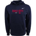 Quad City Hitmen The Official Online Store <span class="pdp-name-mascot">Quad City Hitmen</span> Nike Youth Club Pullover Fleece Hoodie Front Thumbnail
