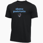 Obama Patriots <span class="pdp-name-mascot">Michelle Obama School of Technology and the Arts Patriots</span> Nike Youth Core Short Sleeve Cotton Crew Front Thumbnail