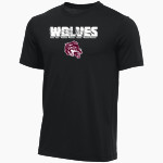 WINNECONNE HIGH SCHOOL WOLVES <span class="pdp-name-mascot">WINNECONNE WOLVES</span> Nike Youth Core Short Sleeve Cotton Crew Front Thumbnail