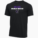 Arkansas Christian Knights Nike Youth Core Short Sleeve Cotton Crew Front Thumbnail