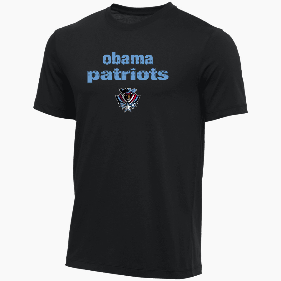 Obama Patriots <span class="pdp-name-mascot">Michelle Obama School of Technology and the Arts Patriots</span> Nike Youth Core Short Sleeve Cotton Crew