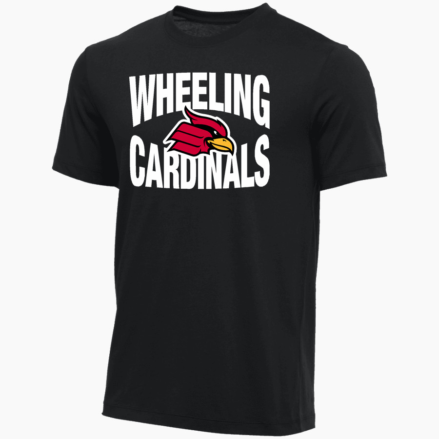 Wheeling University Cardinals Online Store Nike Youth Core Short Sleeve Cotton Crew