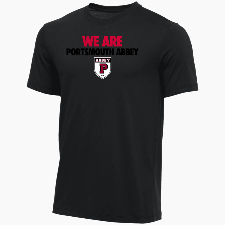 PORTSMOUTH ABBEY SCHOOL RAVENS <span class="pdp-name-mascot">PORTSMOUTH ABBEY RAVENS</span> Nike Youth Core Short Sleeve Cotton Crew