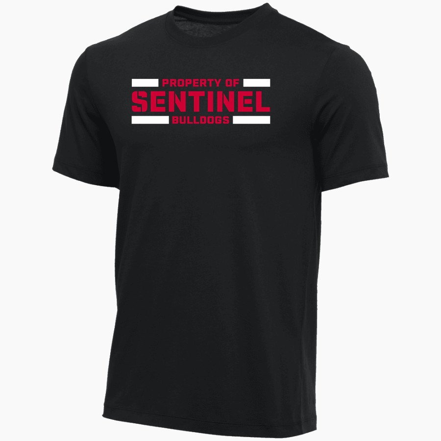 SENTINEL HIGH SCHOOL BULLDOGS <span class="pdp-name-mascot">SENTINEL BULLDOGS</span> Nike Youth Core Short Sleeve Cotton Crew