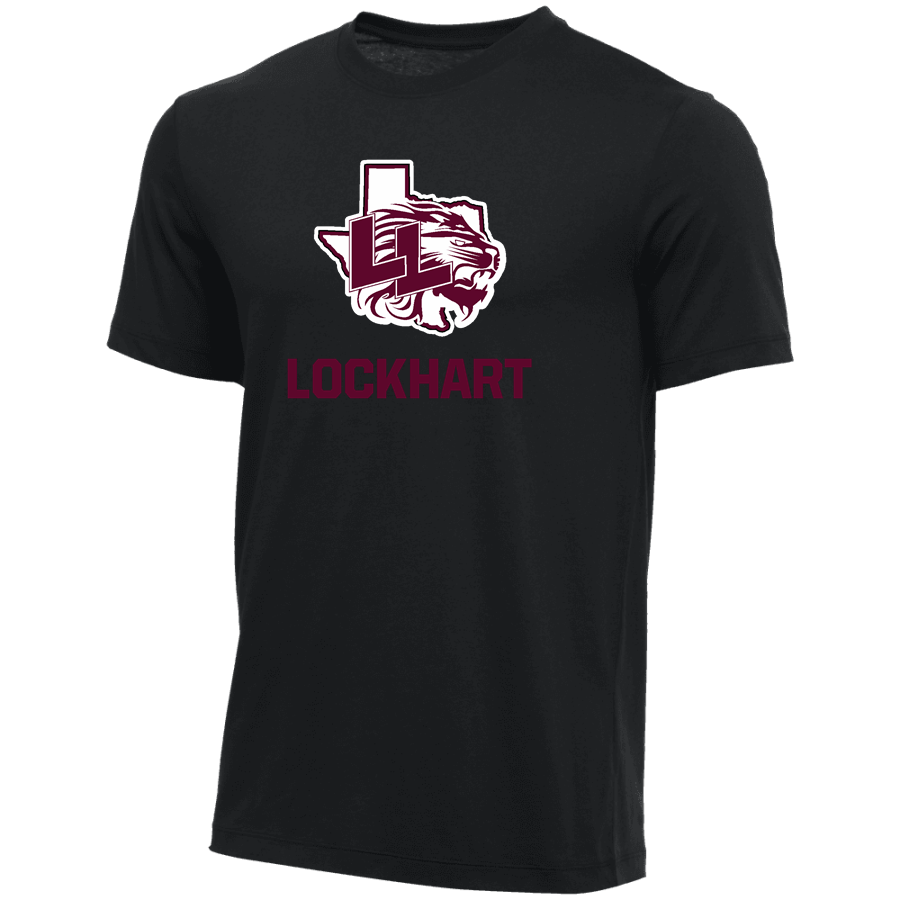 LOCKHART HIGH SCHOOL LIONS <span class="pdp-name-mascot">LOCKHART LIONS</span> Nike Youth Core Short Sleeve Cotton Crew