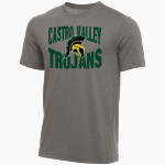Castro Valley Trojans Nike Youth Core Short Sleeve Cotton Crew Front Thumbnail