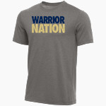 Bishop Noll Warriors Nike Youth Core Short Sleeve Cotton Crew Front Thumbnail