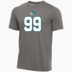 University Prep Mustangs Nike Youth Core Short Sleeve Cotton Crew Front Thumbnail