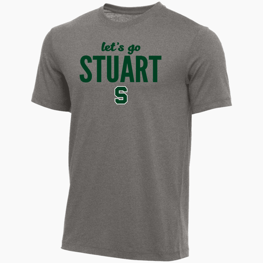 Stuart Tartans Nike Youth Core Short Sleeve Cotton Crew