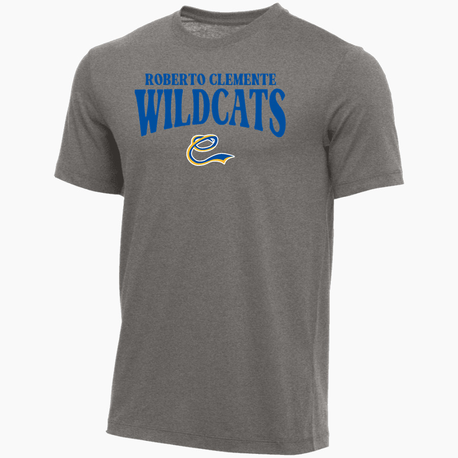 ROBERTO CLEMENTE HIGH SCHOOL WILDCATS <span class="pdp-name-mascot">ROBERTO CLEMENTE WILDCATS</span> Nike Youth Core Short Sleeve Cotton Crew