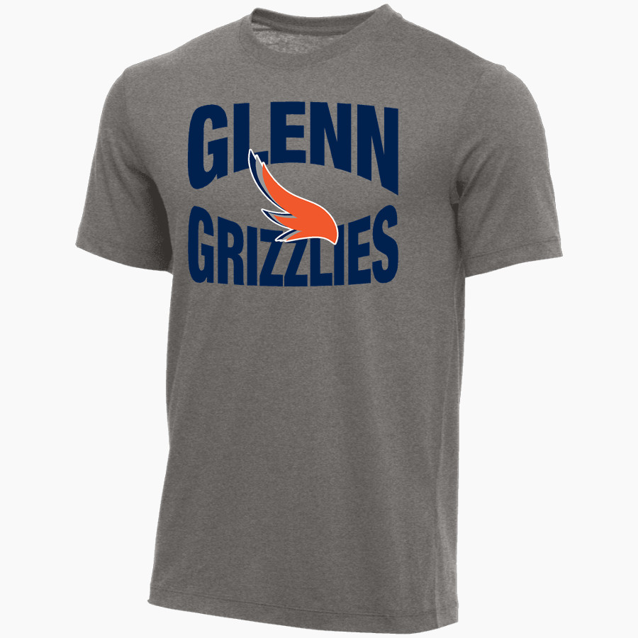 Glenn Grizzlies <span class="pdp-name-mascot">Tom Glenn Grizzlies</span> Nike Youth Core Short Sleeve Cotton Crew