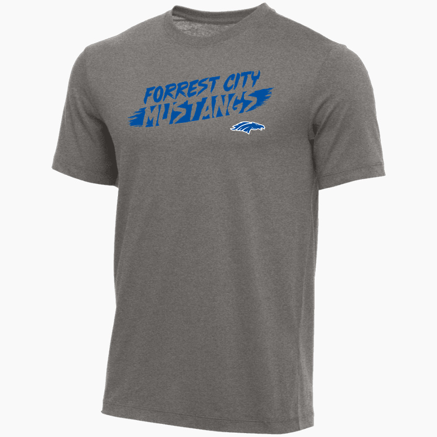FORREST CITY HIGH SCHOOL MUSTANGS Nike Youth Core Short Sleeve Cotton Crew