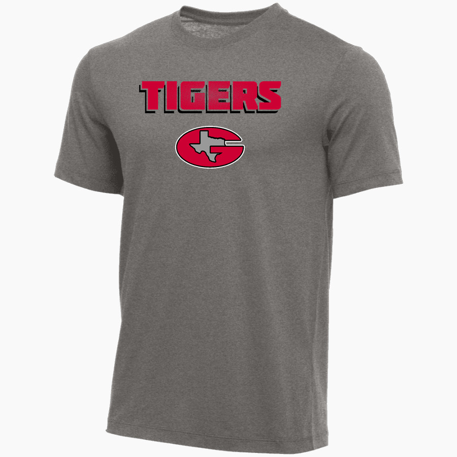 GROOM HIGH SCHOOL TIGERS Nike Youth Core Short Sleeve Cotton Crew