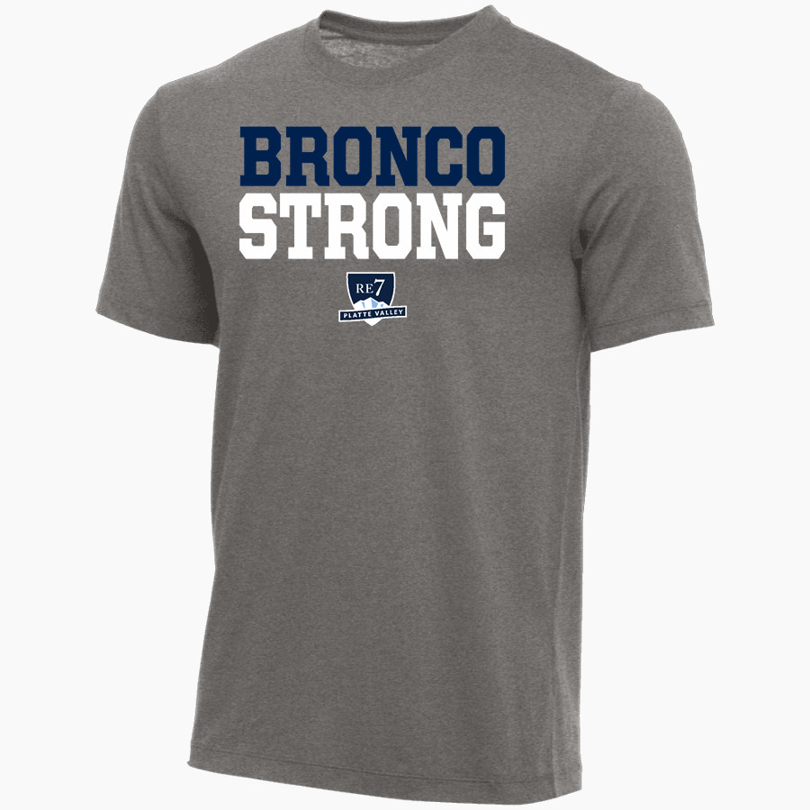 Platte Valley Broncos Nike Youth Core Short Sleeve Cotton Crew