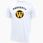WAUPUN HIGH SCHOOL WARRIORS <span class="pdp-name-mascot">WAUPUN WARRIORS</span> Nike Youth Core Short Sleeve Cotton Crew Front Thumbnail