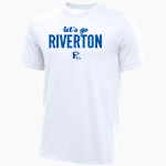 Riverton Hawks <span class="pdp-name-mascot">Riverton</span> Nike Youth Core Short Sleeve Cotton Crew Front Thumbnail
