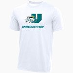 University Prep Mustangs Nike Youth Core Short Sleeve Cotton Crew Front Thumbnail