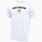 LEGACY CHRISTIAN WARRIORS Nike Youth Core Short Sleeve Cotton Crew Front Thumbnail