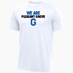 PLEASANT GROVE HIGH SCHOOL VIKINGS <span class="pdp-name-mascot">PLEASANT GROVE VIKINGS</span> Nike Youth Core Short Sleeve Cotton Crew Front Thumbnail