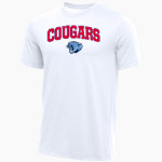CROW HIGH SCHOOL Cougars Online Store <span class="pdp-name-mascot">CROW COUGARS</span> Nike Youth Core Short Sleeve Cotton Crew Front Thumbnail