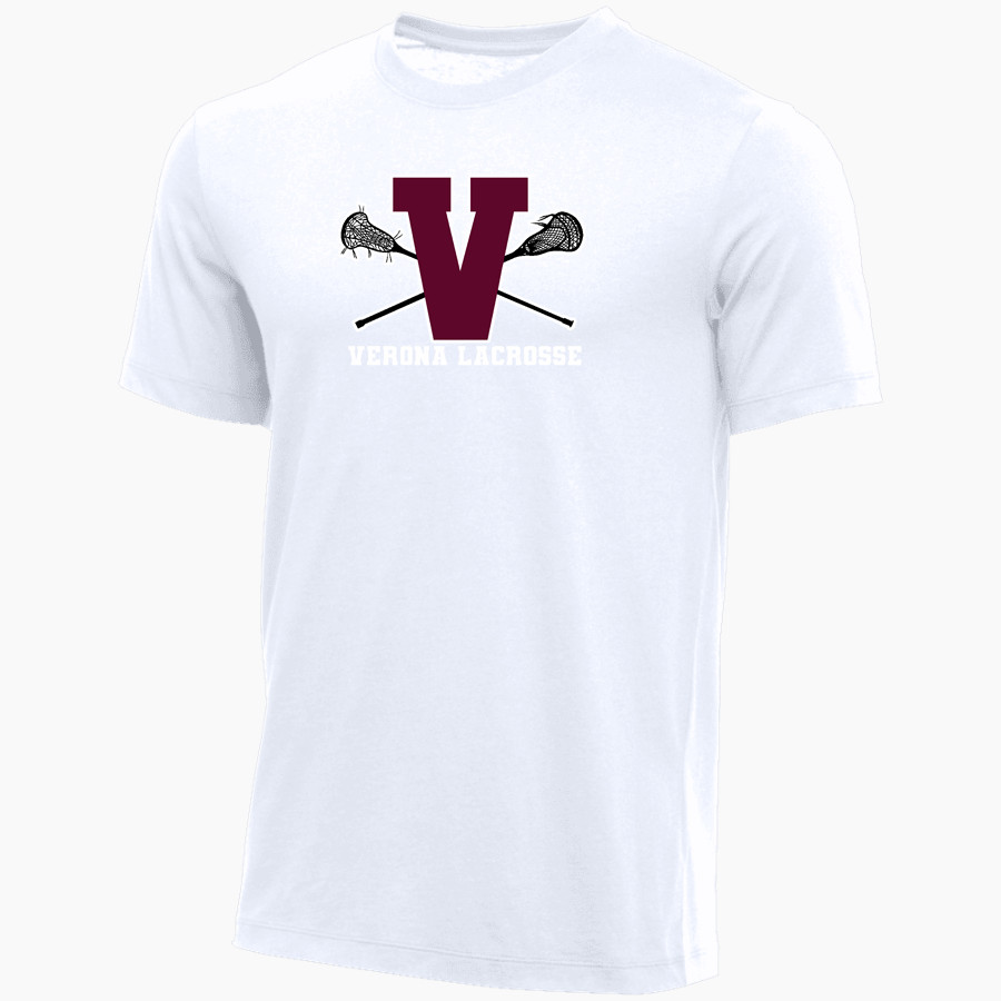 Verona Lacrosse Verona Lacrosse <span class="pdp-name-mascot">Verona Lacrosse</span> Nike Youth Core Short Sleeve Cotton Crew